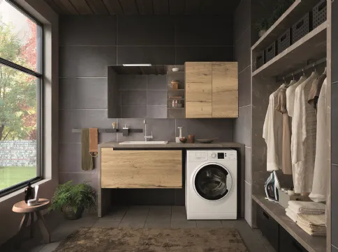 Mobile da Bagno in melaminico e HPL Laundry 04 di Archeda