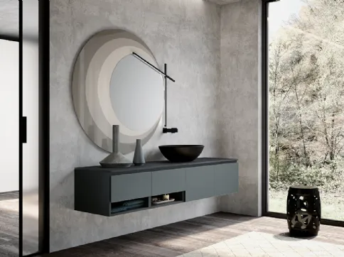 Mobile da Bagno sospeso Modulo 01 di Archeda