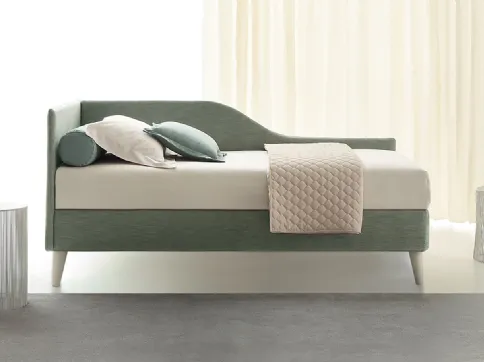 Daybed singolo Golf 131 in tessuto di Oggioni